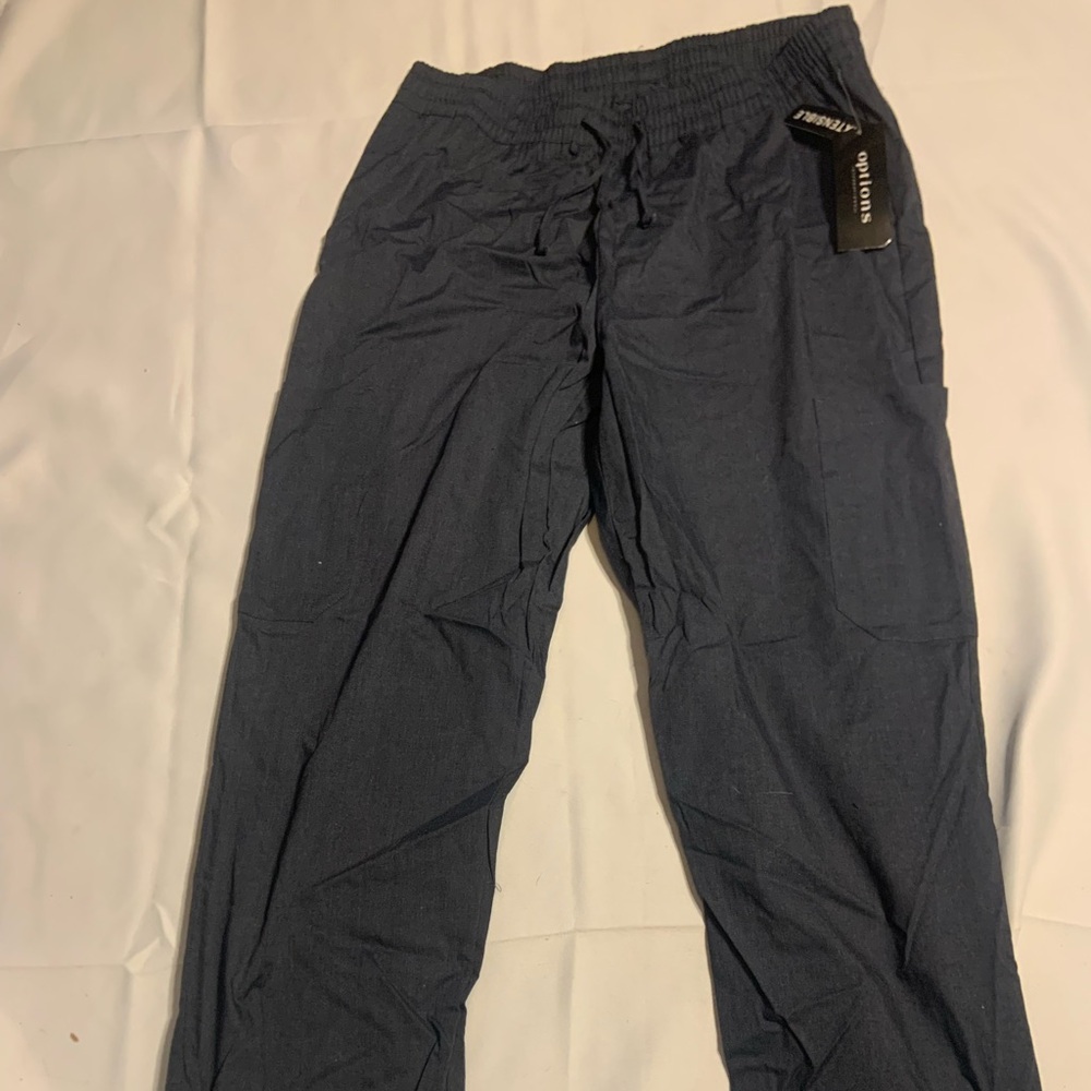 Women's Casual Drawstring Pants - Navy Blue